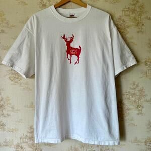 Vintage Y2K Miller High Life Beer Tee | Deer Graphic | Size XL
